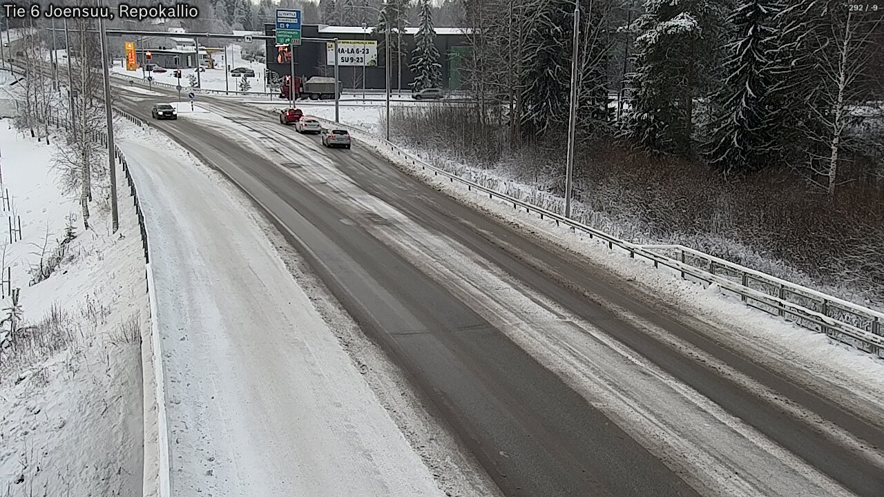 Kelikamerat Kuva Tie 6 Joensuu, Repokallio, Joensuu, Pohjois-Karjala