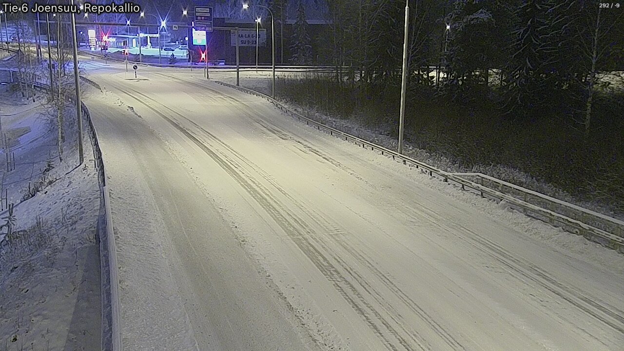 Kelikamerat Kuva Tie 6 Joensuu, Repokallio, Joensuu, Pohjois-Karjala