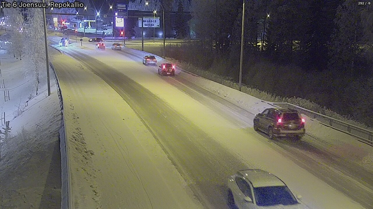 Kelikamerat Kuva Tie 6 Joensuu, Repokallio, Joensuu, Pohjois-Karjala