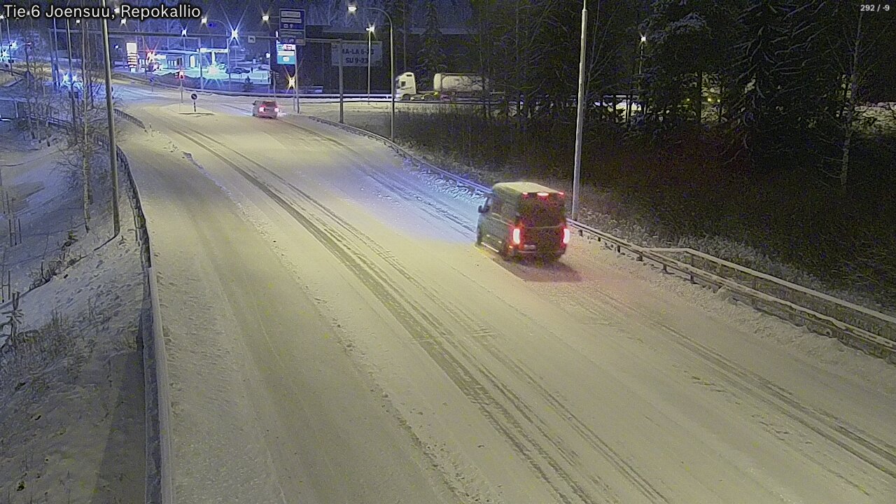 Kelikamerat Kuva Tie 6 Joensuu, Repokallio, Joensuu, Pohjois-Karjala