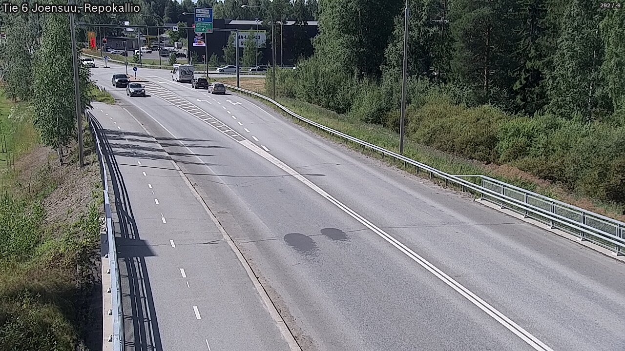 Kelikamerat Kuva Tie 6 Joensuu, Repokallio, Joensuu, Pohjois-Karjala