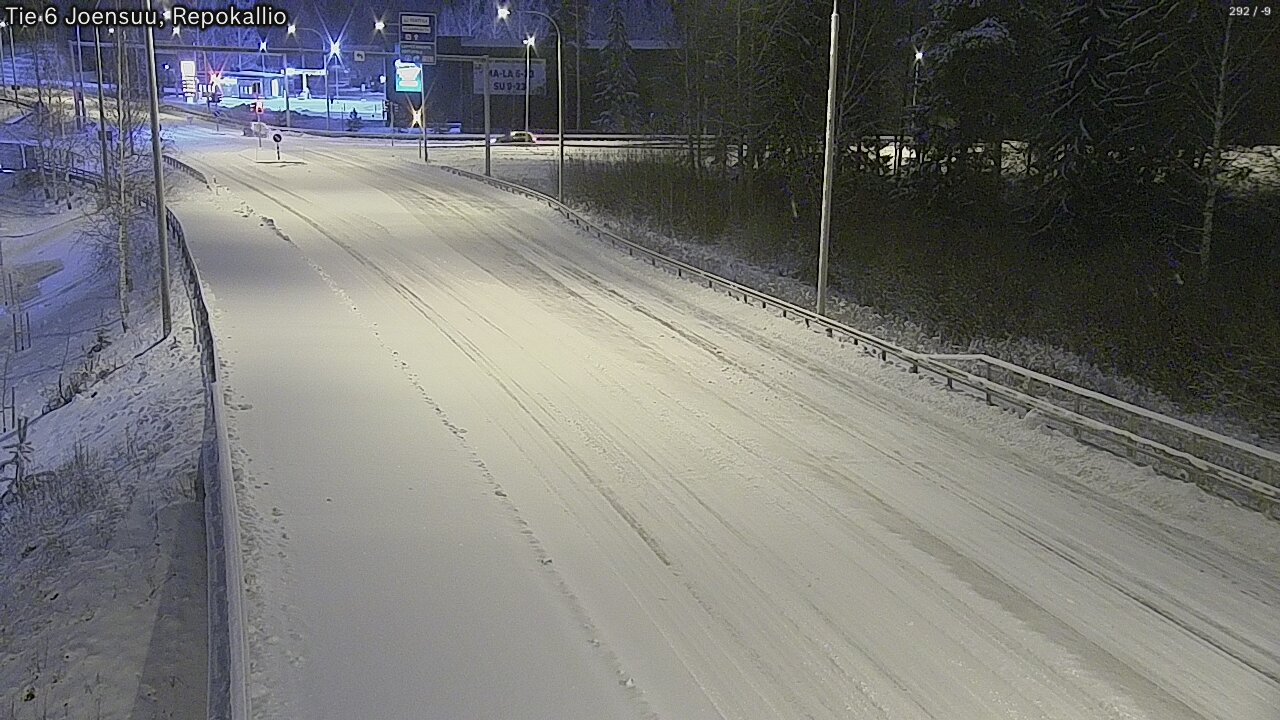 Kelikamerat Kuva Tie 6 Joensuu, Repokallio, Joensuu, Pohjois-Karjala