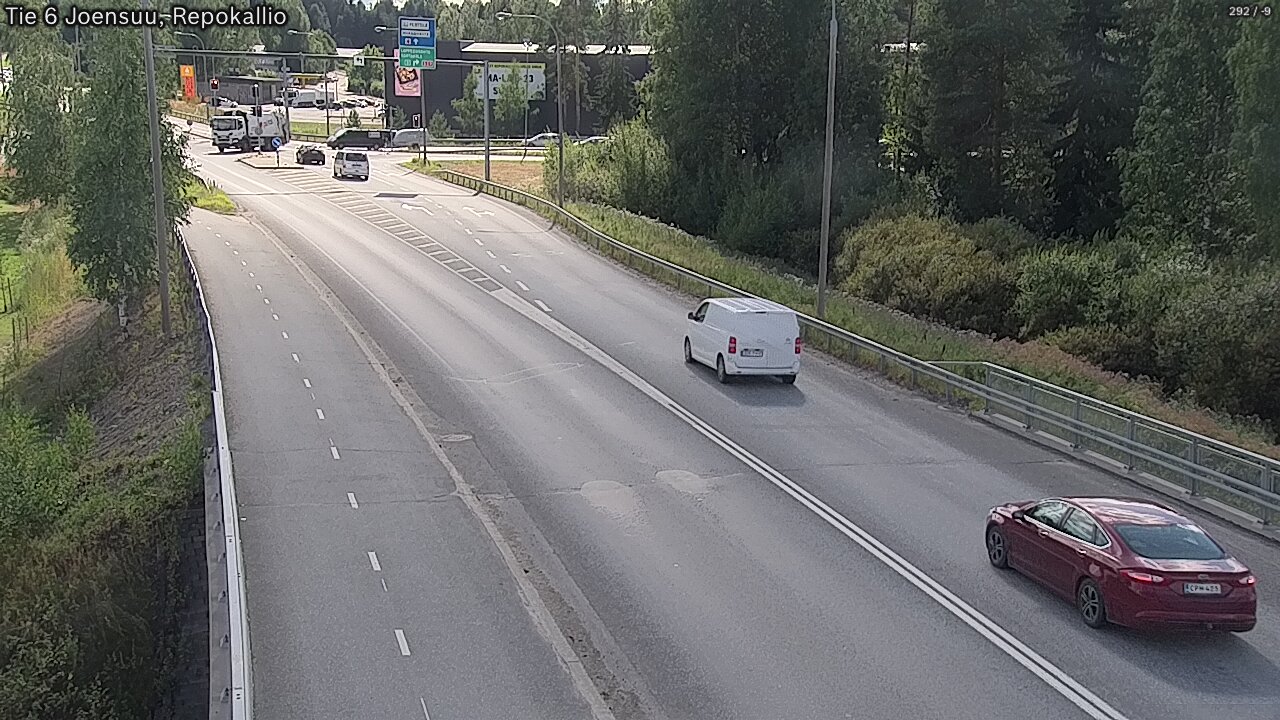 Kelikamerat Kuva Tie 6 Joensuu, Repokallio, Joensuu, Pohjois-Karjala