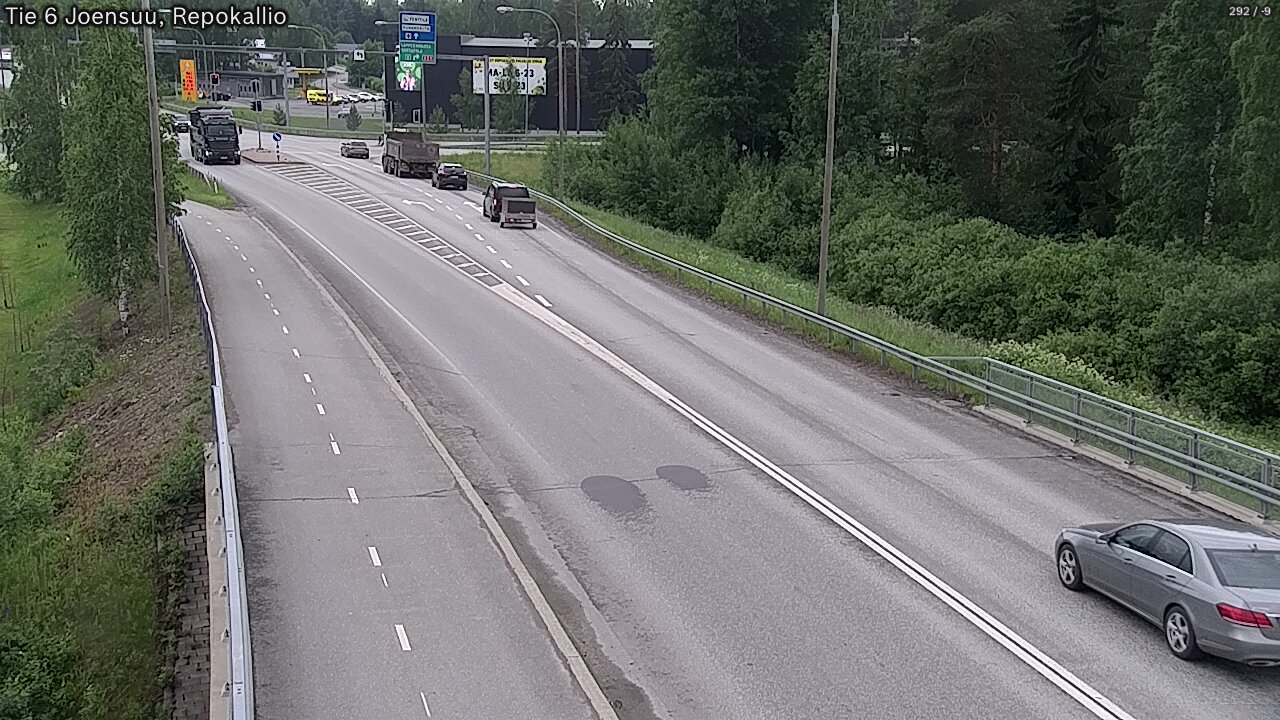 Kelikamerat Kuva Tie 6 Joensuu, Repokallio, Joensuu, Pohjois-Karjala