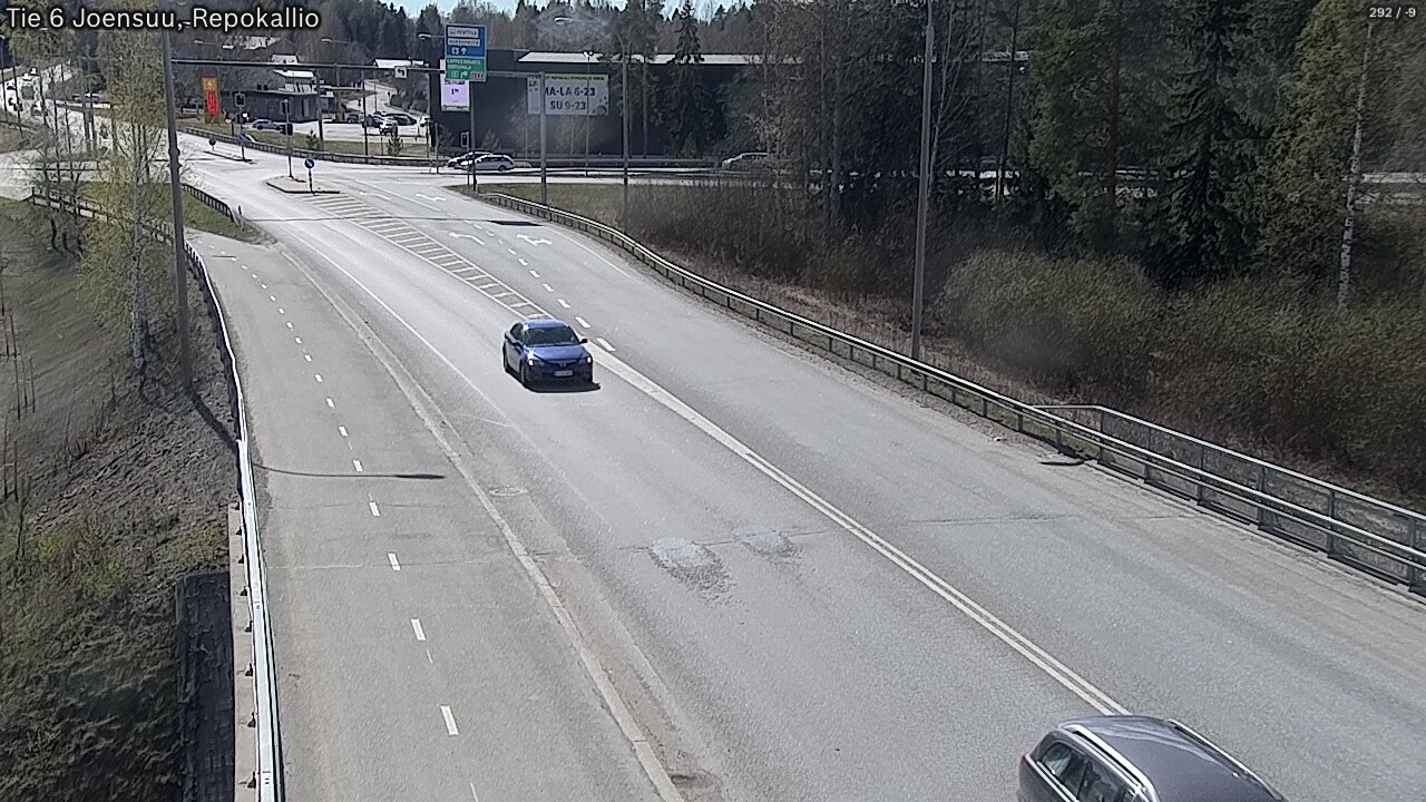 Weather Camera Image Road 6 Joensuu, Repokallio, Joensuu, Pohjois-Karjala