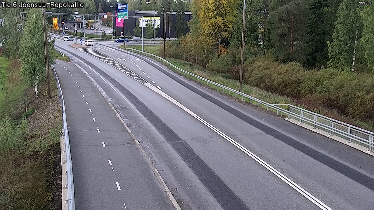 Weather Camera Image Road 6 Joensuu, Repokallio, Joensuu, Pohjois-Karjala
