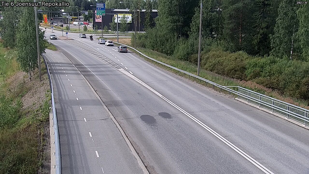 Kelikamerat Kuva Tie 6 Joensuu, Repokallio, Joensuu, Pohjois-Karjala