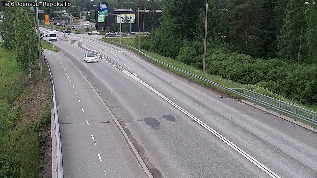 Kelikamerat Kuva Tie 6 Joensuu, Repokallio, Joensuu, Pohjois-Karjala
