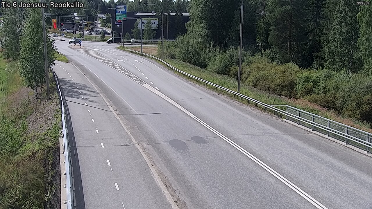 Kelikamerat Kuva Tie 6 Joensuu, Repokallio, Joensuu, Pohjois-Karjala