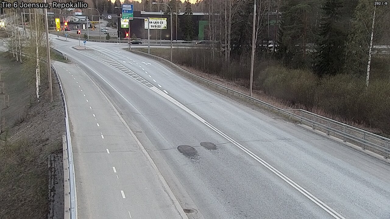 Kelikamerat Kuva Tie 6 Joensuu, Repokallio, Joensuu, Pohjois-Karjala