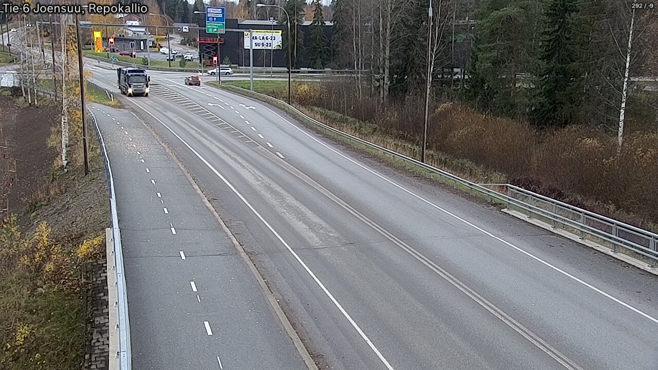 Kelikamerat Kuva Tie 6 Joensuu, Repokallio, Joensuu, Pohjois-Karjala