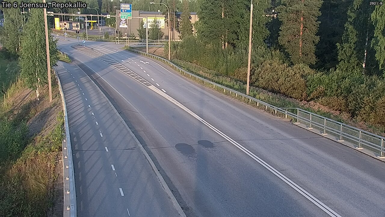 Weather Camera Image Road 6 Joensuu, Repokallio, Joensuu, Pohjois-Karjala