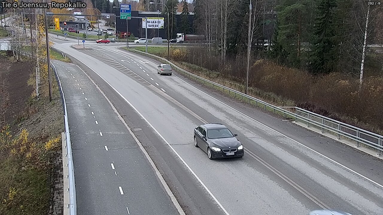 Kelikamerat Kuva Tie 6 Joensuu, Repokallio, Joensuu, Pohjois-Karjala