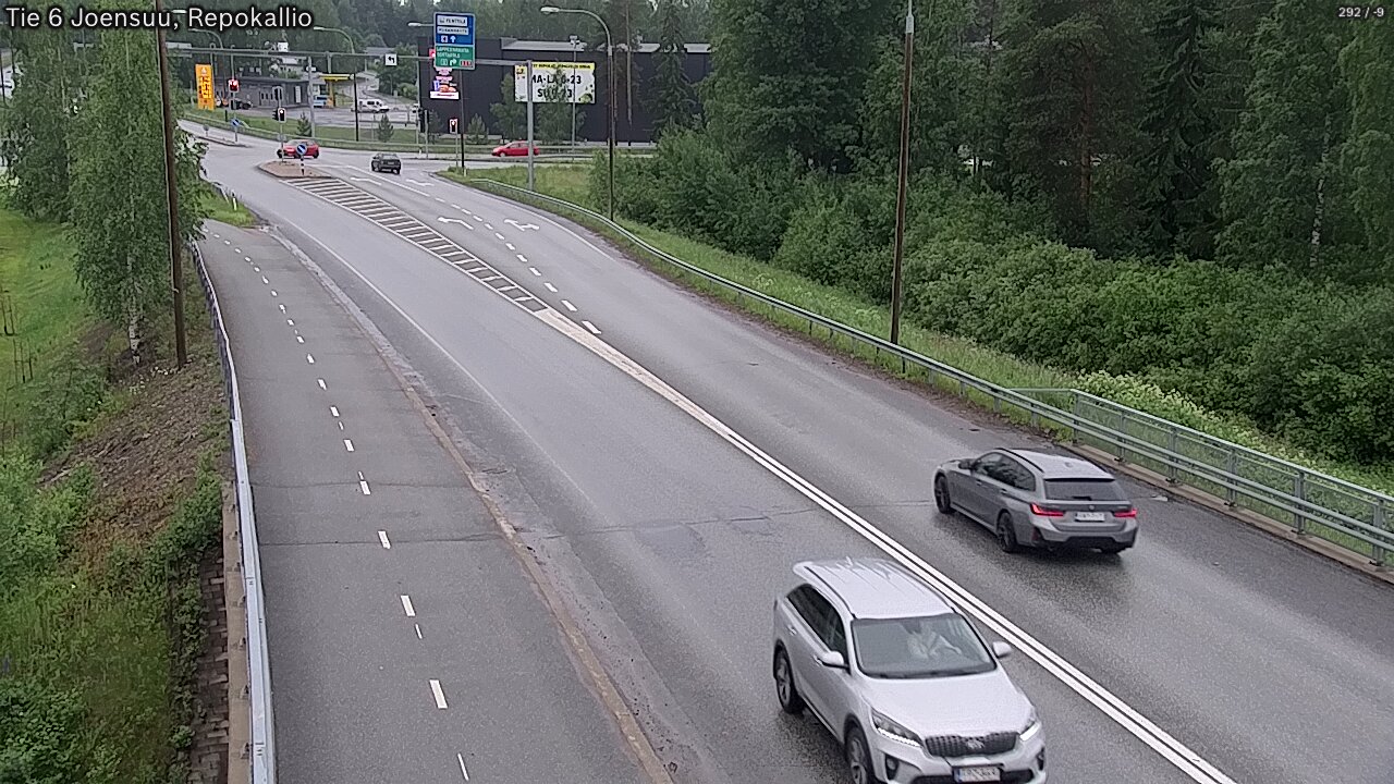 Kelikamerat Kuva Tie 6 Joensuu, Repokallio, Joensuu, Pohjois-Karjala
