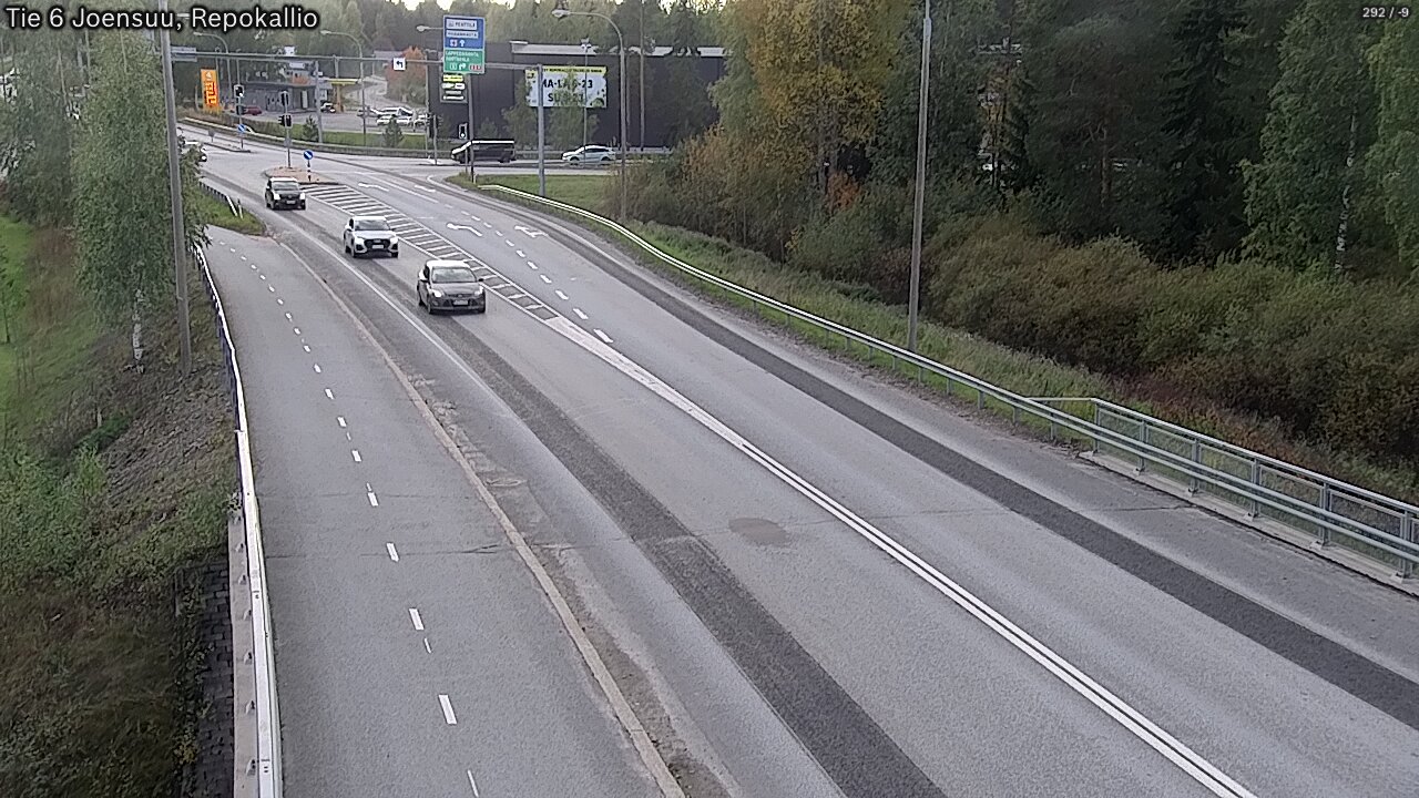 Weather Camera Image Road 6 Joensuu, Repokallio, Joensuu, Pohjois-Karjala