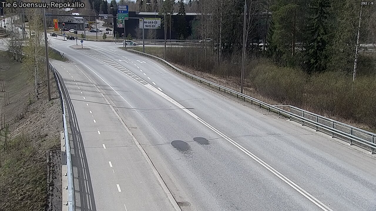 Weather Camera Image Road 6 Joensuu, Repokallio, Joensuu, Pohjois-Karjala