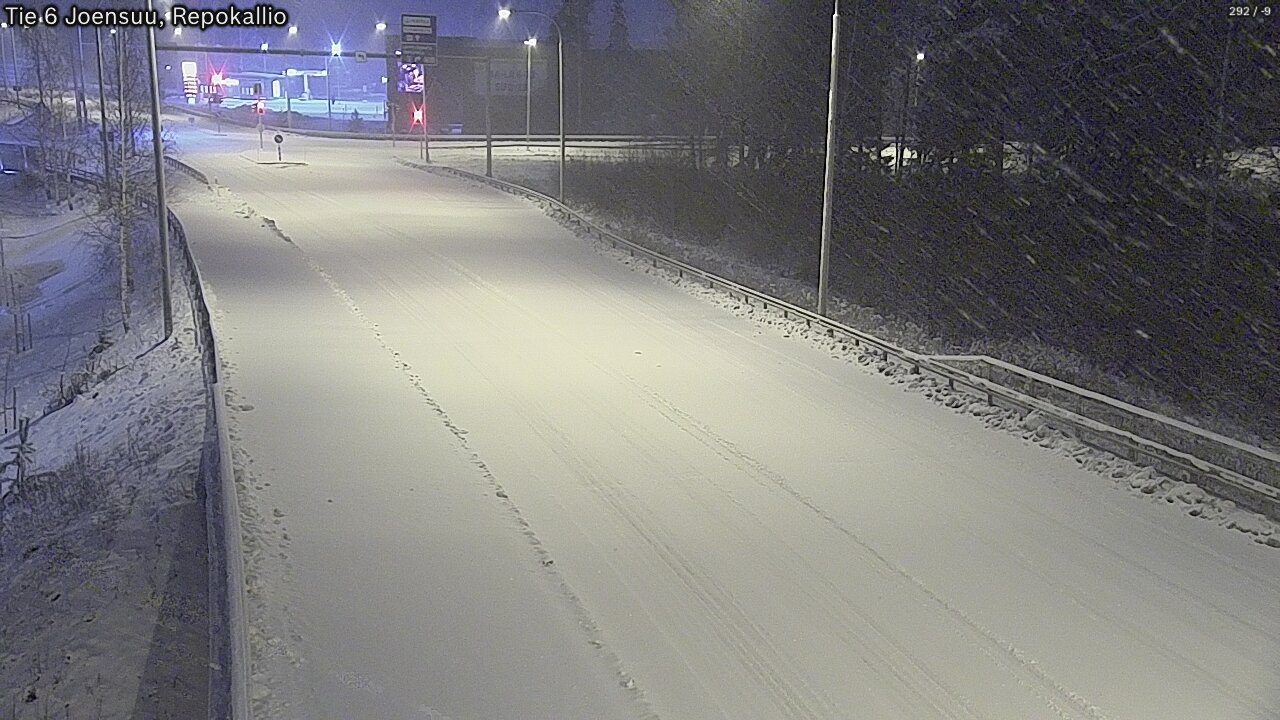 Kelikamerat Kuva Tie 6 Joensuu, Repokallio, Joensuu, Pohjois-Karjala