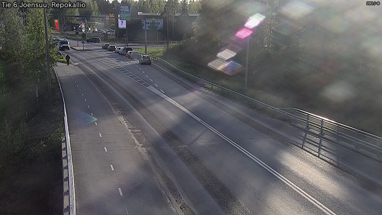 Weather Camera Image Road 6 Joensuu, Repokallio, Joensuu, Pohjois-Karjala