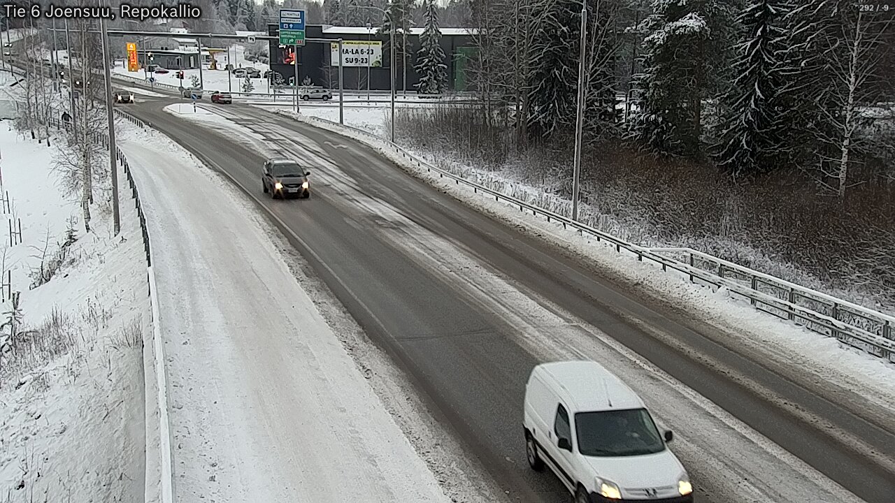 Kelikamerat Kuva Tie 6 Joensuu, Repokallio, Joensuu, Pohjois-Karjala