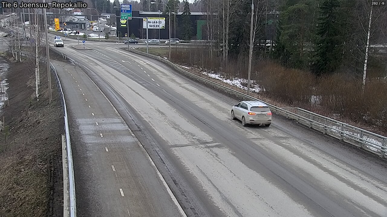 Weather Camera Image Road 6 Joensuu, Repokallio, Joensuu, Pohjois-Karjala