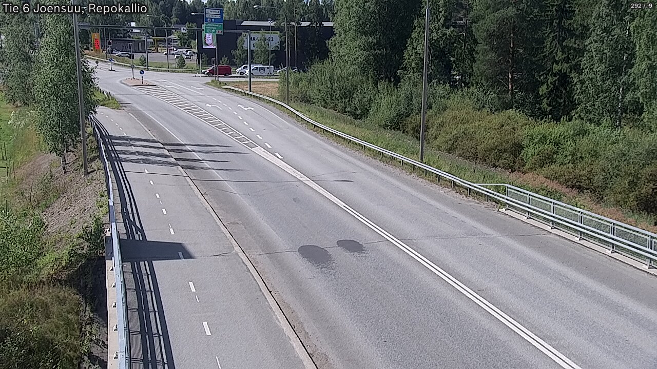 Kelikamerat Kuva Tie 6 Joensuu, Repokallio, Joensuu, Pohjois-Karjala