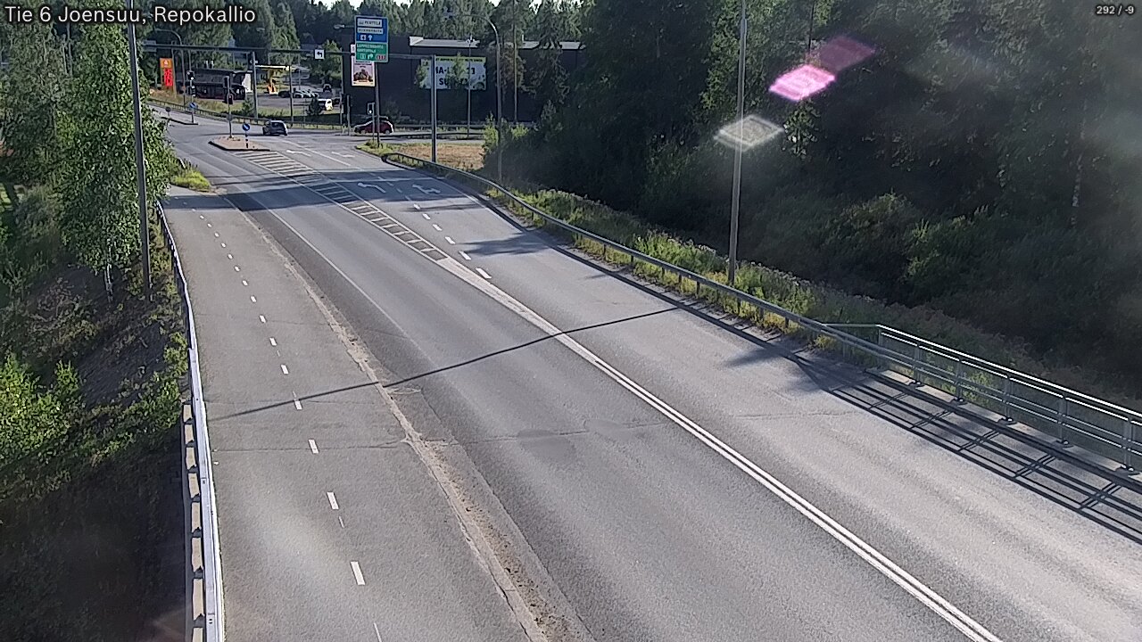 Kelikamerat Kuva Tie 6 Joensuu, Repokallio, Joensuu, Pohjois-Karjala