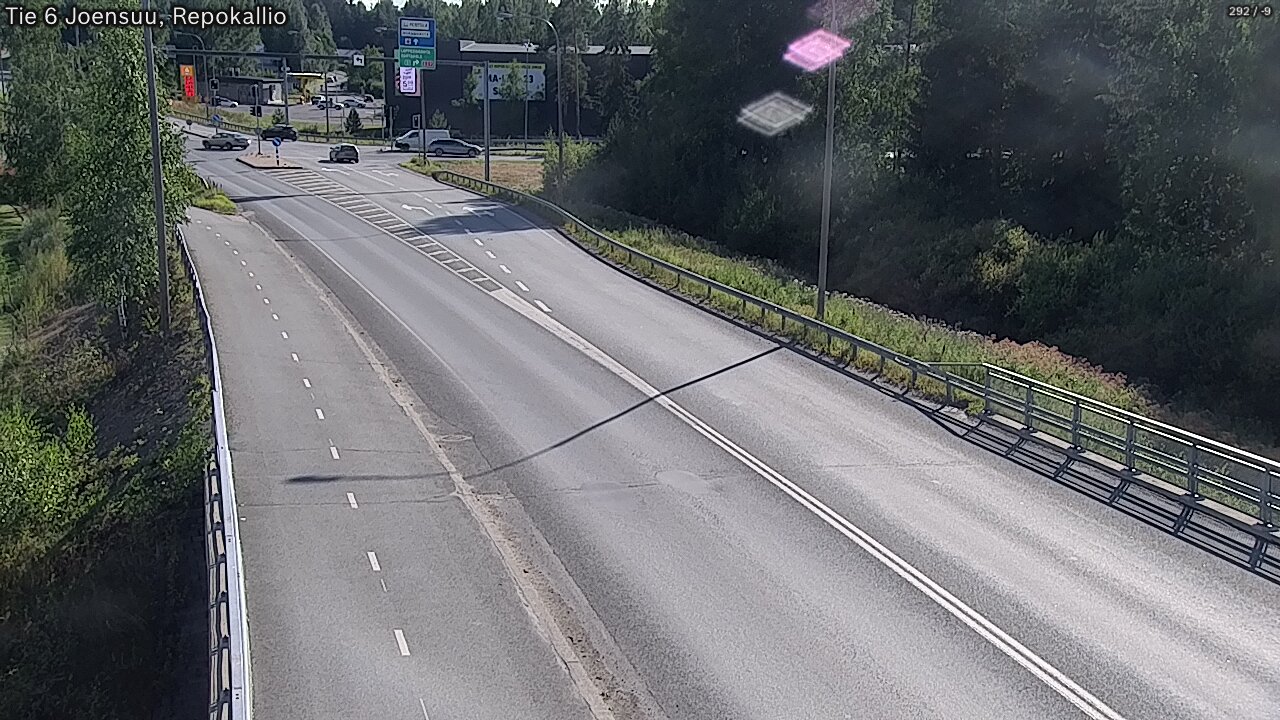 Kelikamerat Kuva Tie 6 Joensuu, Repokallio, Joensuu, Pohjois-Karjala