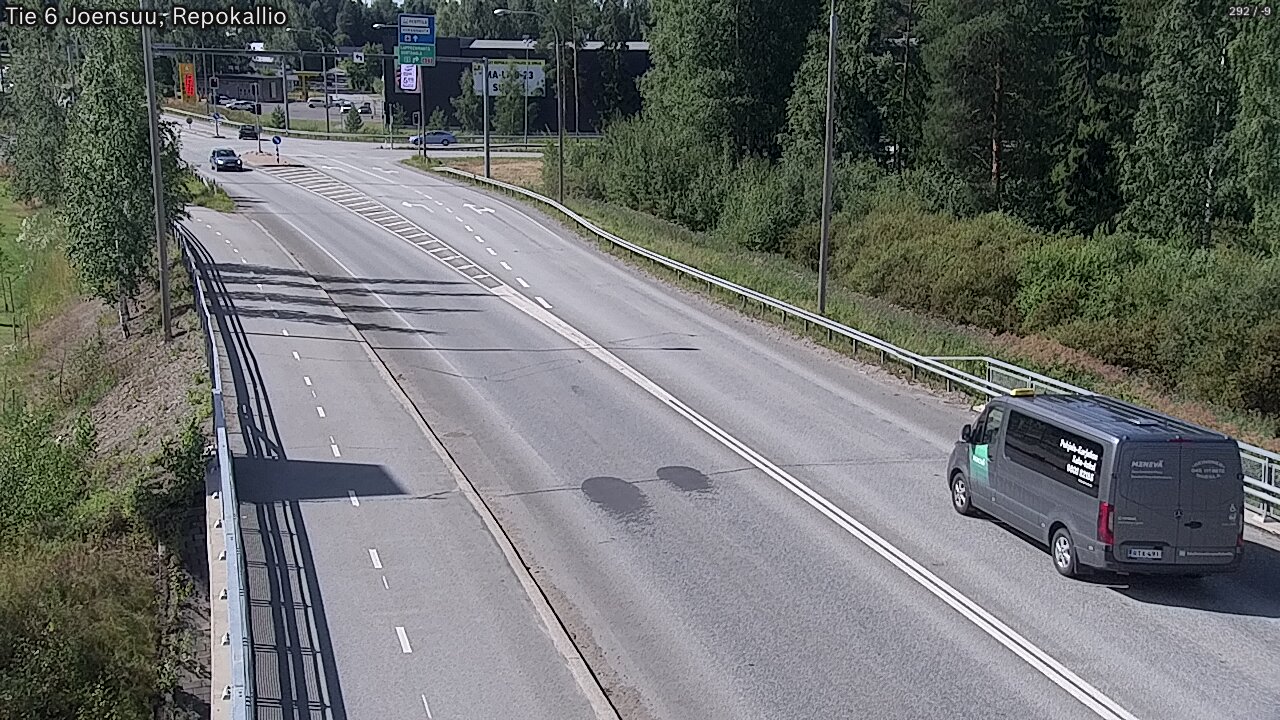 Kelikamerat Kuva Tie 6 Joensuu, Repokallio, Joensuu, Pohjois-Karjala