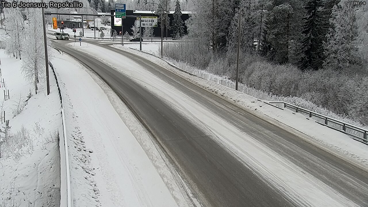 Weather Camera Image Road 6 Joensuu, Repokallio, Joensuu, Pohjois-Karjala