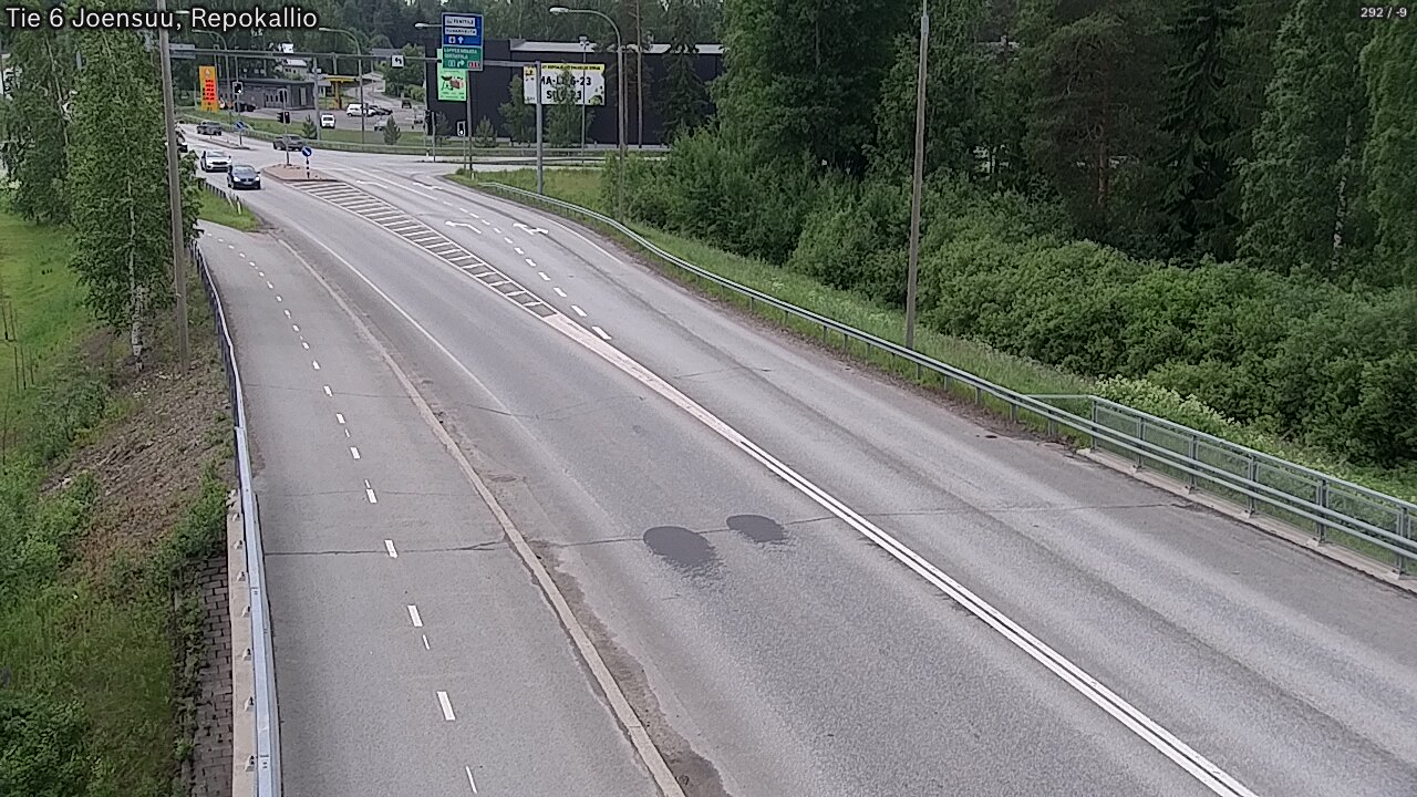 Kelikamerat Kuva Tie 6 Joensuu, Repokallio, Joensuu, Pohjois-Karjala
