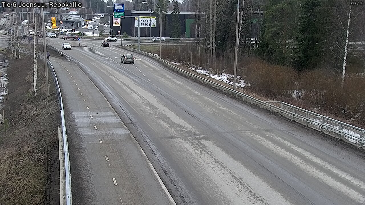 Weather Camera Image Road 6 Joensuu, Repokallio, Joensuu, Pohjois-Karjala
