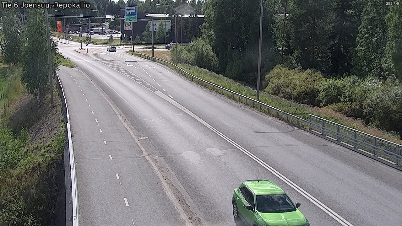 Kelikamerat Kuva Tie 6 Joensuu, Repokallio, Joensuu, Pohjois-Karjala