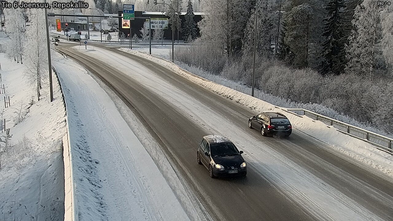 Weather Camera Image Road 6 Joensuu, Repokallio, Joensuu, Pohjois-Karjala