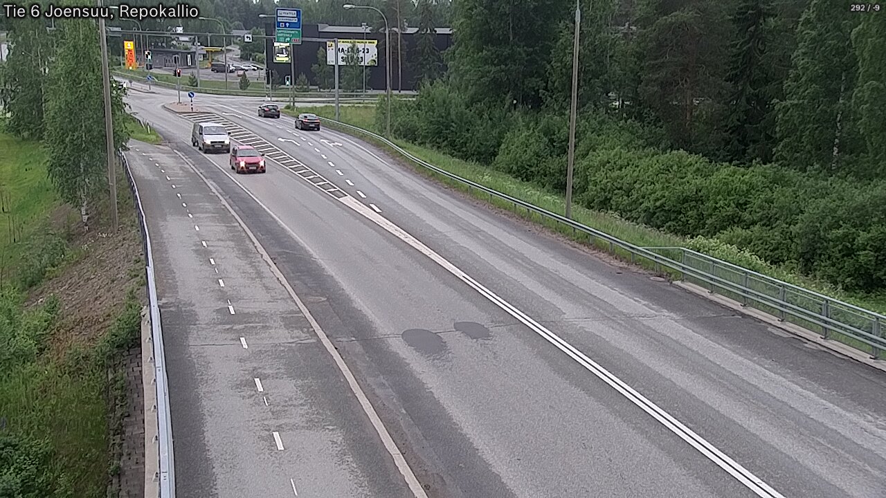 Kelikamerat Kuva Tie 6 Joensuu, Repokallio, Joensuu, Pohjois-Karjala