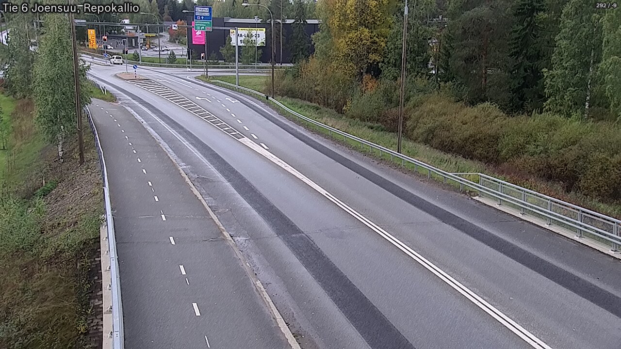 Weather Camera Image Road 6 Joensuu, Repokallio, Joensuu, Pohjois-Karjala