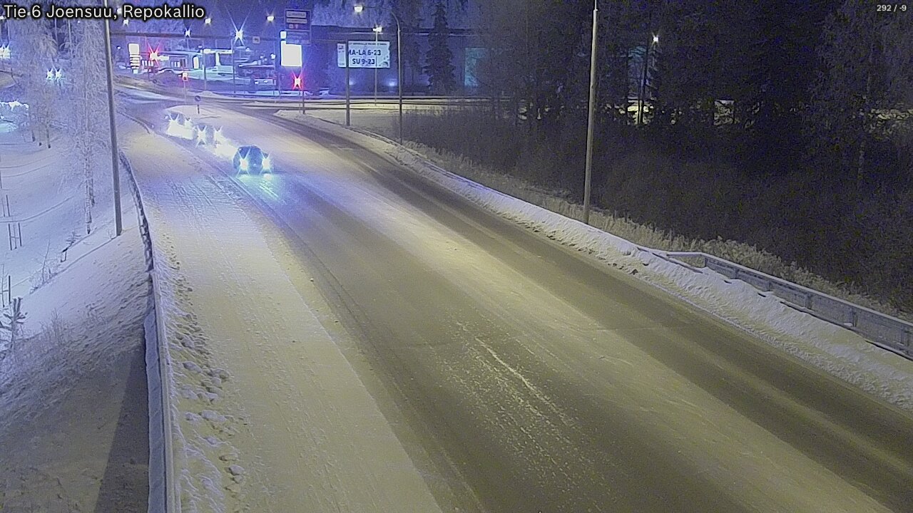 Kelikamerat Kuva Tie 6 Joensuu, Repokallio, Joensuu, Pohjois-Karjala