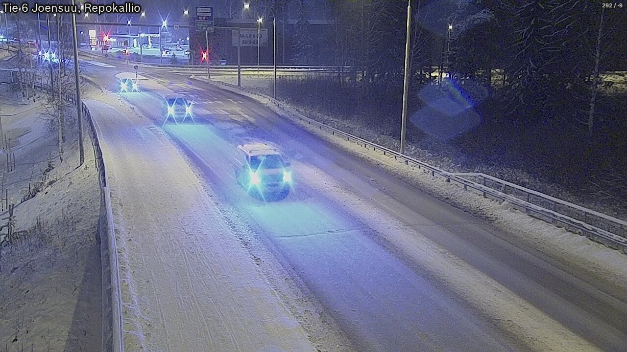 Kelikamerat Kuva Tie 6 Joensuu, Repokallio, Joensuu, Pohjois-Karjala