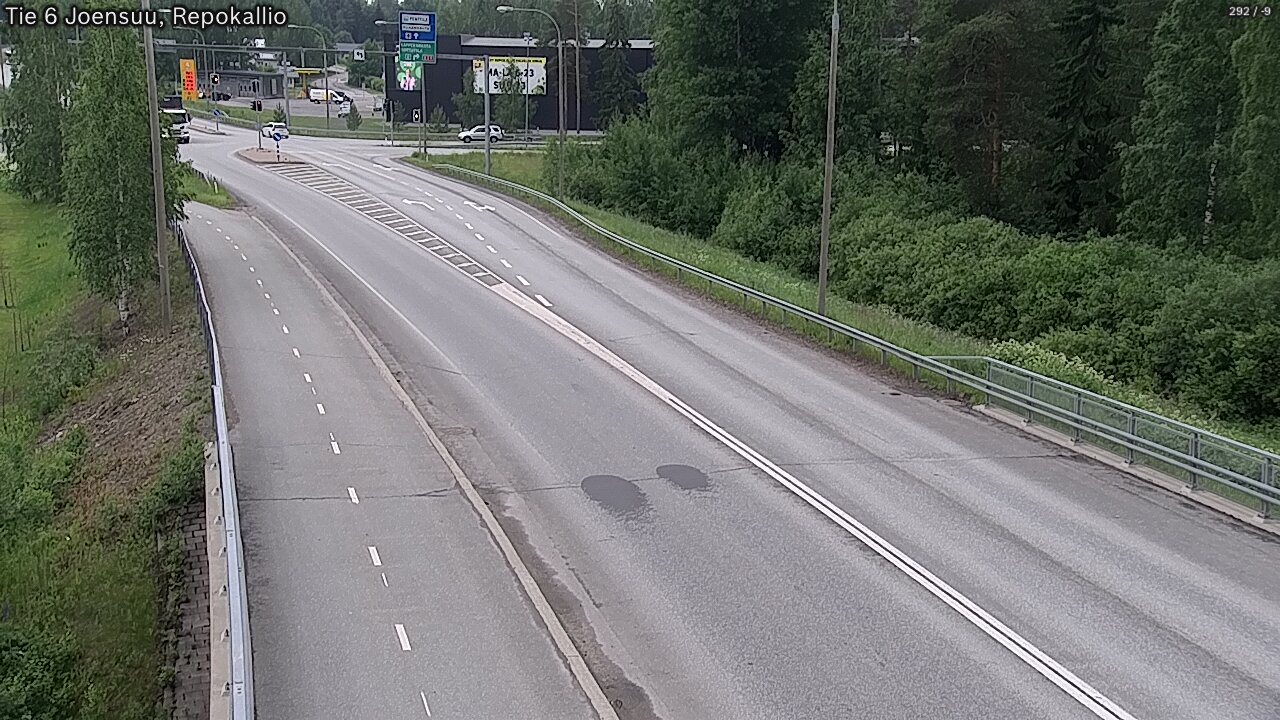 Kelikamerat Kuva Tie 6 Joensuu, Repokallio, Joensuu, Pohjois-Karjala