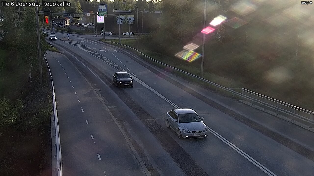 Weather Camera Image Road 6 Joensuu, Repokallio, Joensuu, Pohjois-Karjala