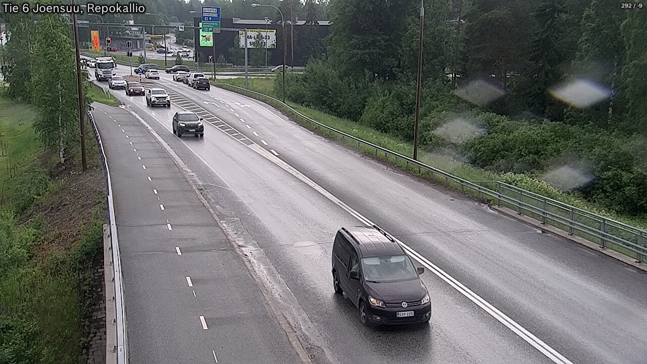 Weather Camera Image Road 6 Joensuu, Repokallio, Joensuu, Pohjois-Karjala