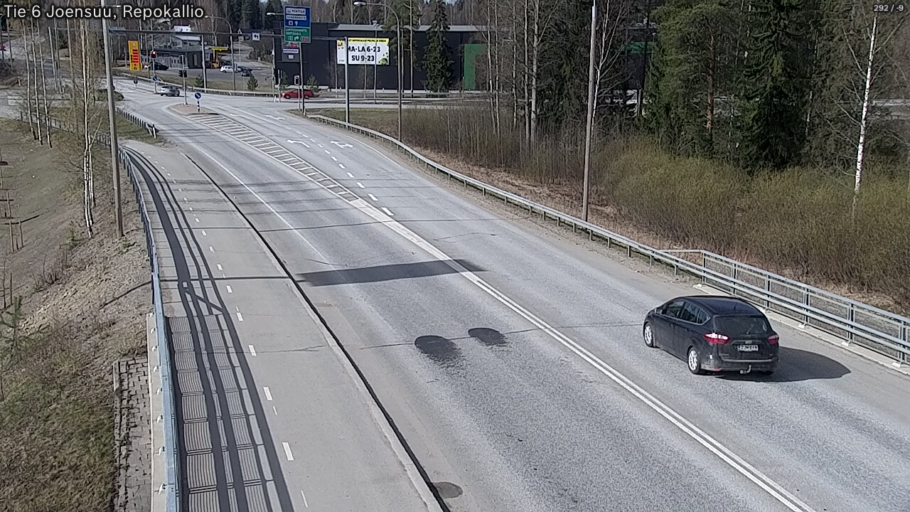 Weather Camera Image Road 6 Joensuu, Repokallio, Joensuu, Pohjois-Karjala