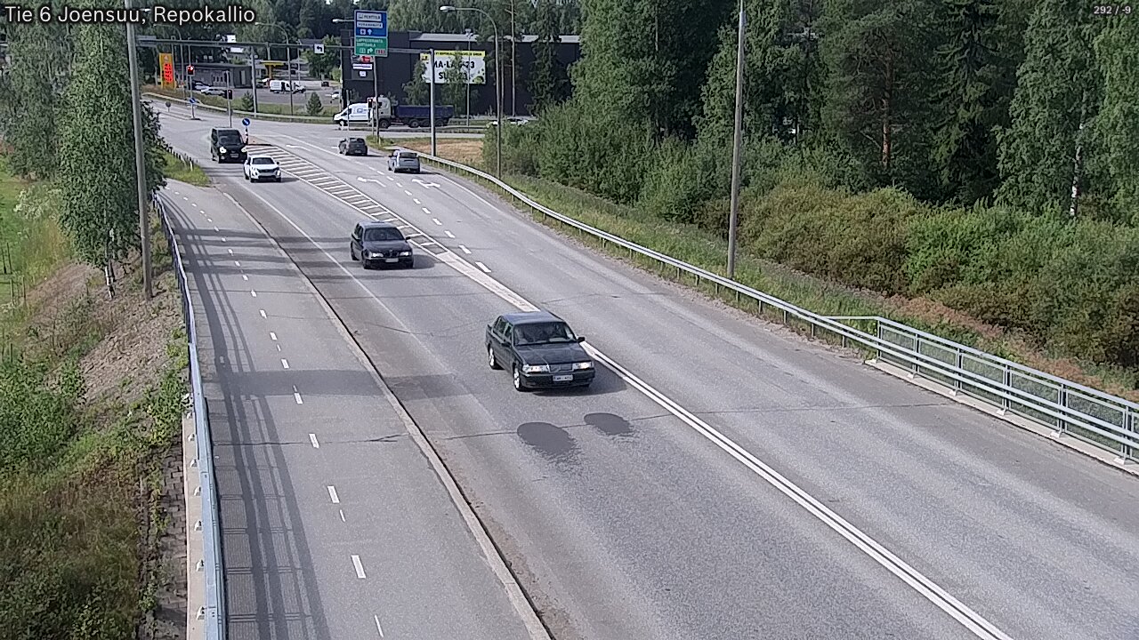 Kelikamerat Kuva Tie 6 Joensuu, Repokallio, Joensuu, Pohjois-Karjala