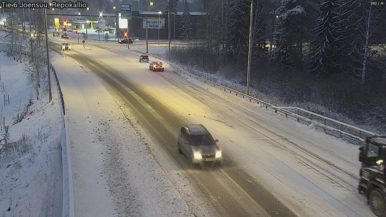 Kelikamerat Kuva Tie 6 Joensuu, Repokallio, Joensuu, Pohjois-Karjala
