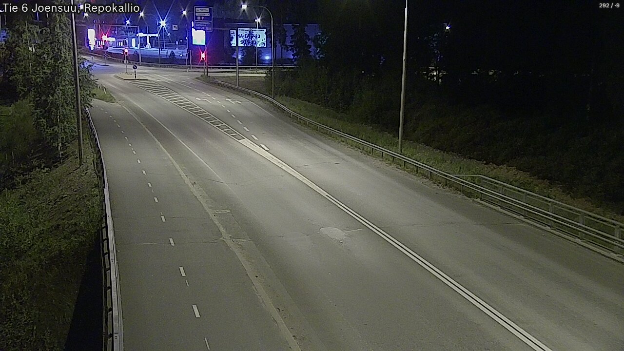 Kelikamerat Kuva Tie 6 Joensuu, Repokallio, Joensuu, Pohjois-Karjala