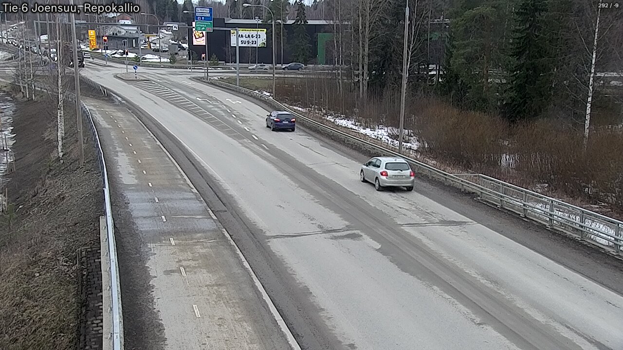 Kelikamerat Kuva Tie 6 Joensuu, Repokallio, Joensuu, Pohjois-Karjala