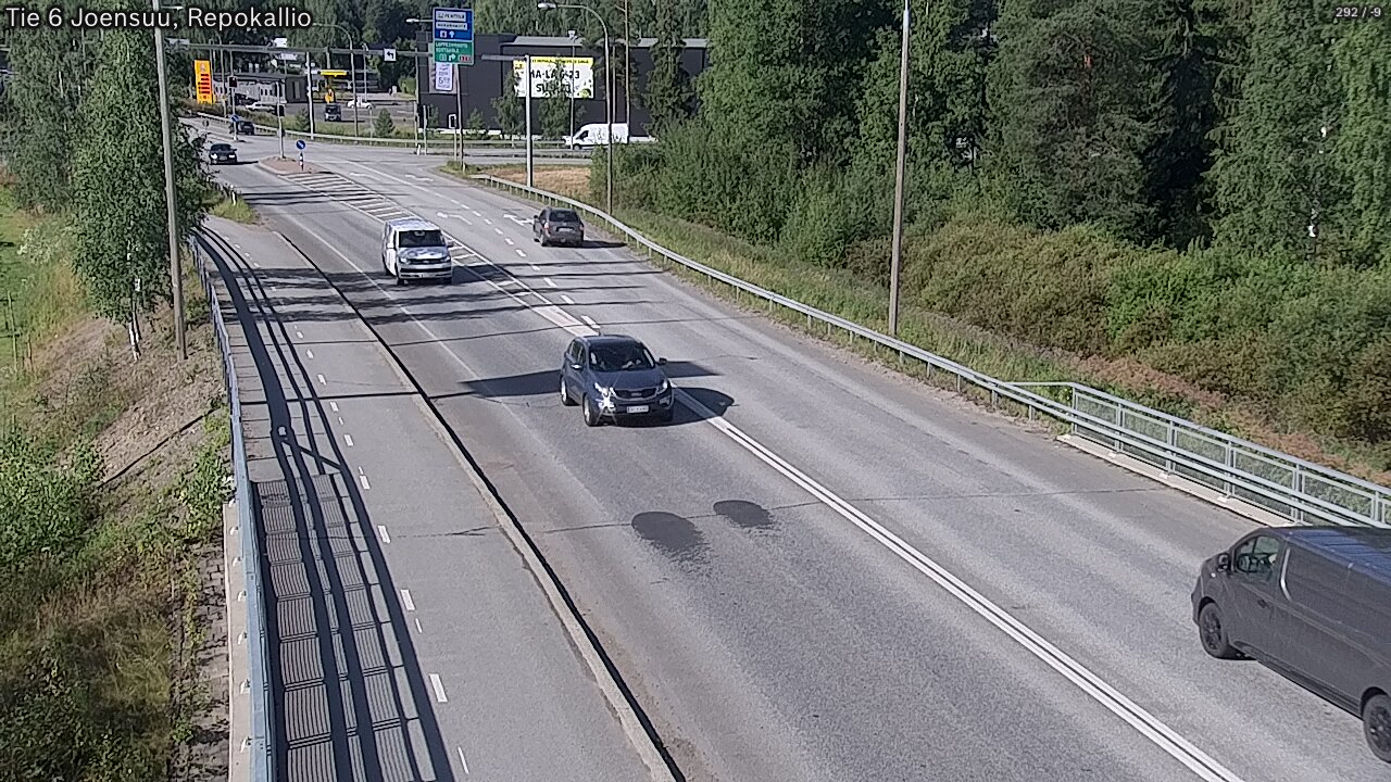 Kelikamerat Kuva Tie 6 Joensuu, Repokallio, Joensuu, Pohjois-Karjala