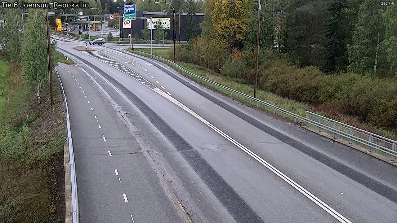 Weather Camera Image Road 6 Joensuu, Repokallio, Joensuu, Pohjois-Karjala