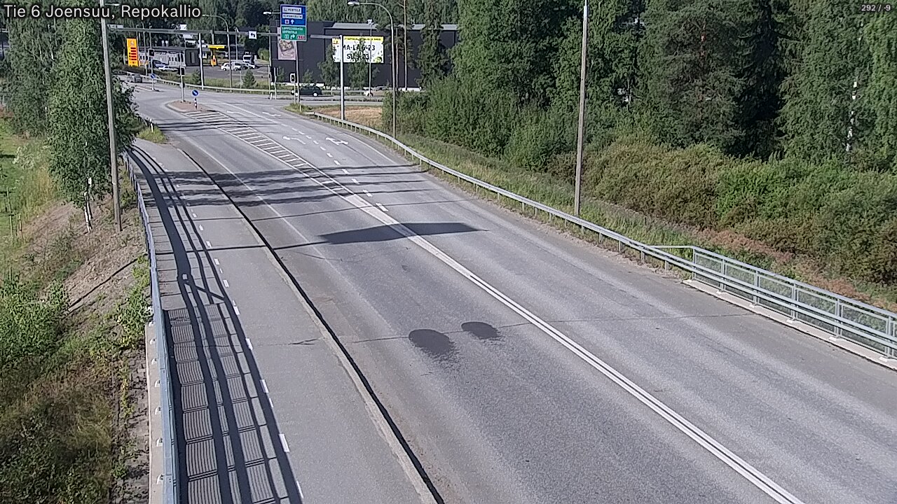 Weather Camera Image Road 6 Joensuu, Repokallio, Joensuu, Pohjois-Karjala
