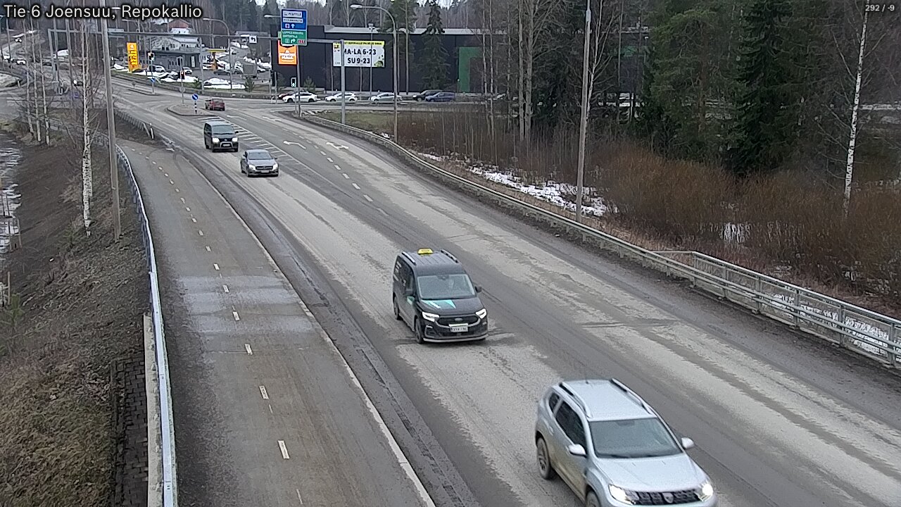 Weather Camera Image Road 6 Joensuu, Repokallio, Joensuu, Pohjois-Karjala