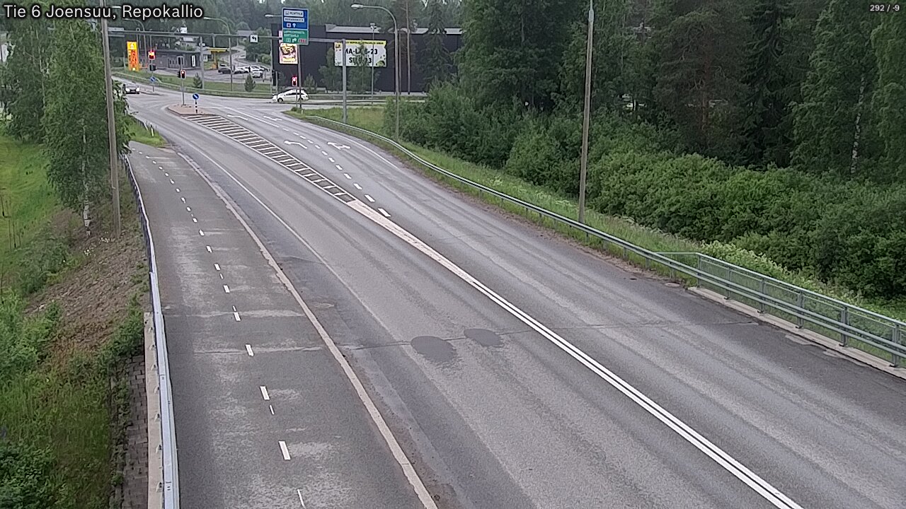 Kelikamerat Kuva Tie 6 Joensuu, Repokallio, Joensuu, Pohjois-Karjala